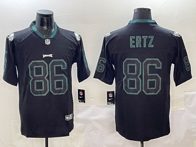 Men Philadelphia Eagles #86 Ertz Black Classic 2025 Nike Limited NFL Jersey style 2->philadelphia eagles->NFL Jersey